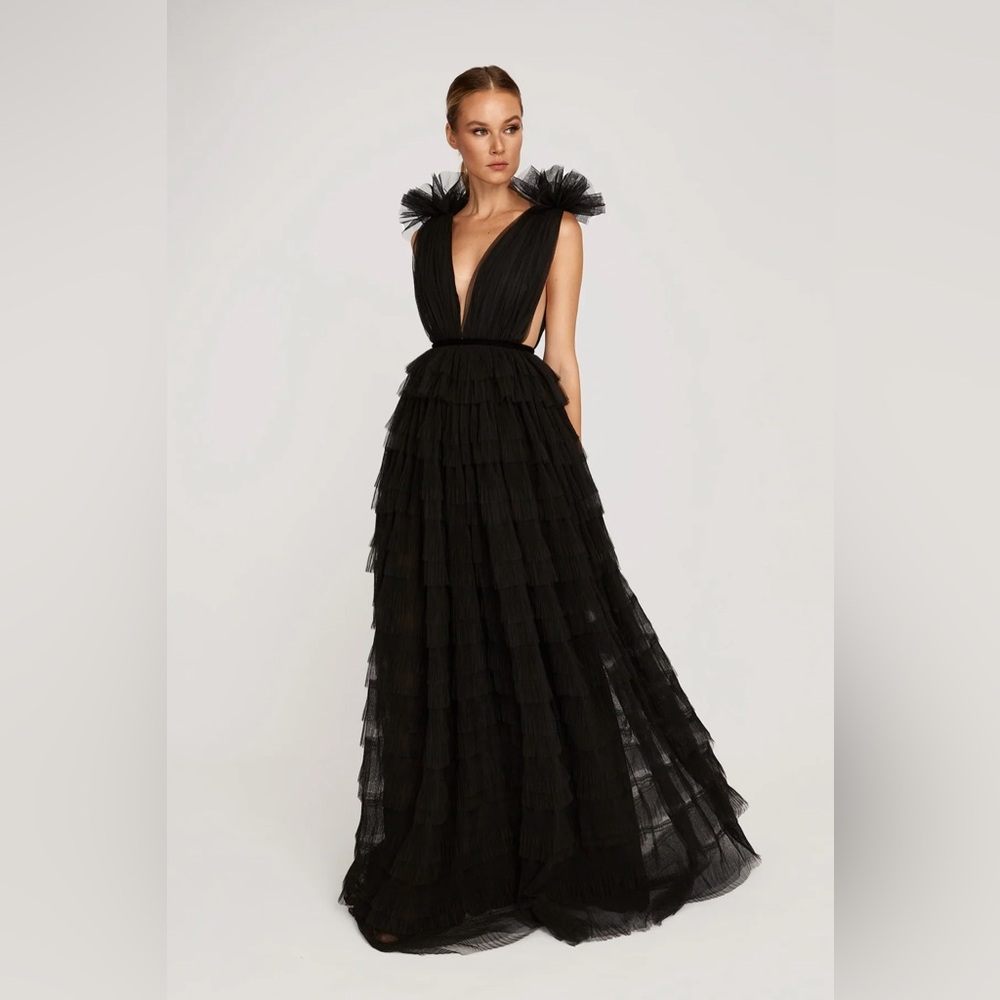 Sau Lee Sabrina Tulle Dress NEW!